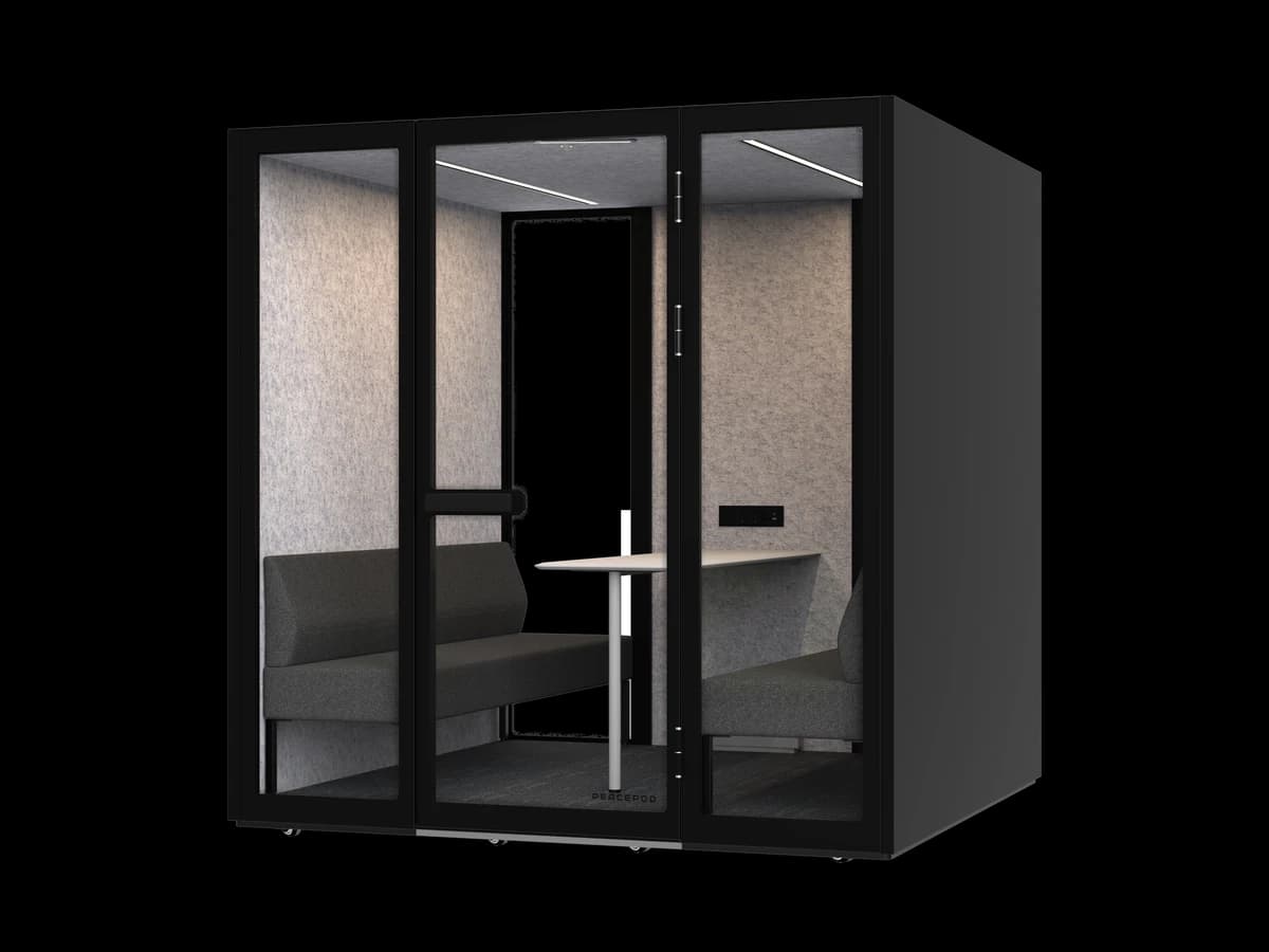 Peacepod XL-Pod 6–8 person conference pod